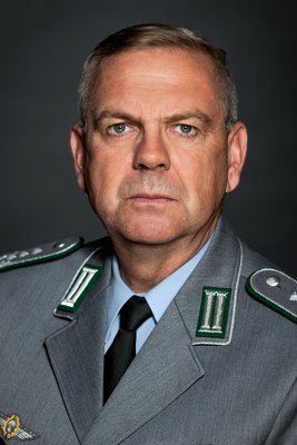 Oberst Michael Popielas - Kommandeur des Landeskommandos Sachsen