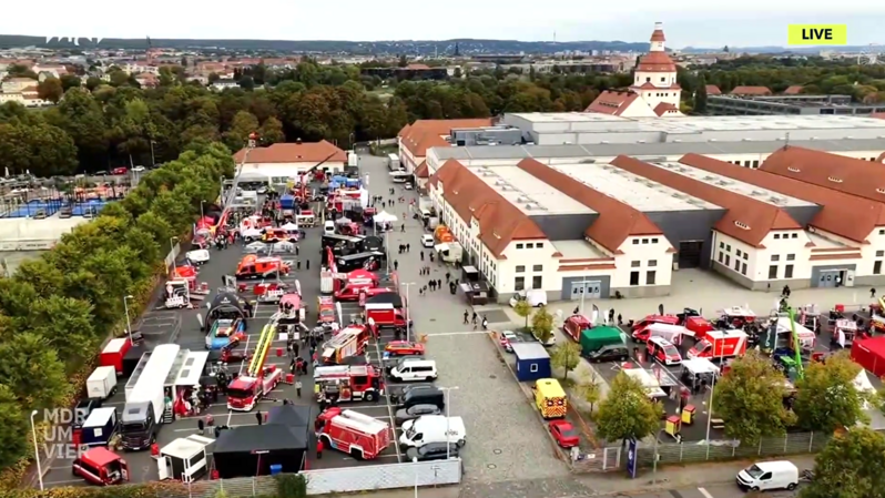 FLORIAN 2026 - MDR um 4 - live von der Feuerwehrmesse in Dresden | mdr